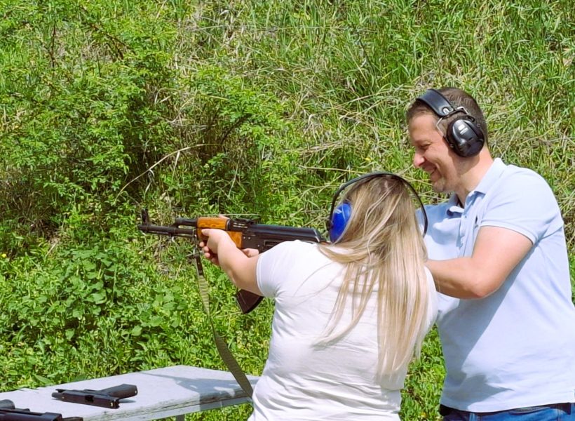 Shooting Bucharest outdoor